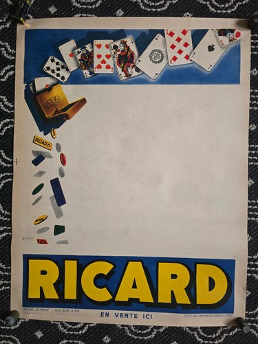 Affiche ancienne sportive