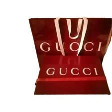 GUCCI  Grande boîte et sac  37/25 13 cm et sac 48/36/17 cm article  Neuf 