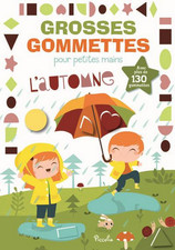 Livre Gommettes - Grosses Gommettes pour petites mains - L'Automne