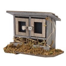 Poulailler Miniature De Jardin