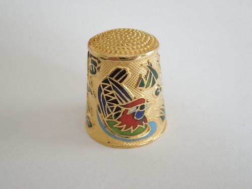 Doigt vintage cloisonné - vintage,