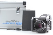 [Top MINT Special Edition] Zenza Bronica ETR Si AE-III 75mm lens Hard Case JAPAN