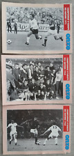 fiche Onze Mondial card CHAMPIONNAT EUROPE 1964 1968 1972 foot football