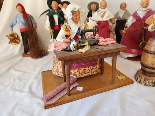 Lot grands santons de - lot,