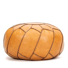 Pouf Ottoman Pumpkin Color