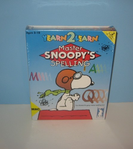 1994 master snoopy spelling - master, snoopy's