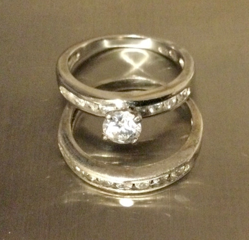 Lot bague argent massif t - bague,