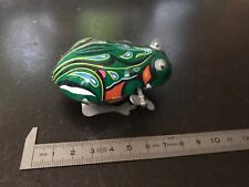 jouet jeu ancien automate GRENOUILLE mecanique zoomorphe rare FONCTIONNE