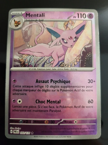 Carte pokémon mentali 033 131 - pokémon,
