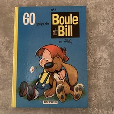 BD 60 gags de Boule et Bill n°2 - censuré - 1965 - Proche du Neuf