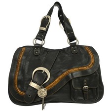 Christian Dior Black Leather
