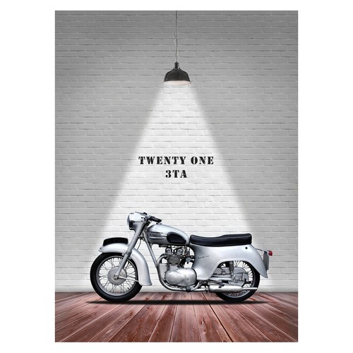 Affiche industrielle moto - industrielle,