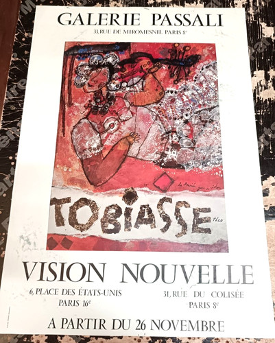 Affiche peinture exposition - affiche,