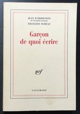 JEAN D’ORMESSON SUREAU