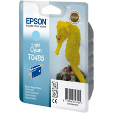 Original Epson T0485 light cyan Stylus Photo RX500 RX600 RX620 EMBALLAGE D'OR...