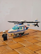 Set Lego 2007 Town City 7741 Hélicoptère de Police complet Avec figurine Policie