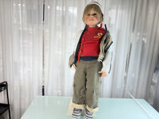 Poupée d'artiste poupée Monika Levenig poupée en vinyle 90 cm. Excellent état