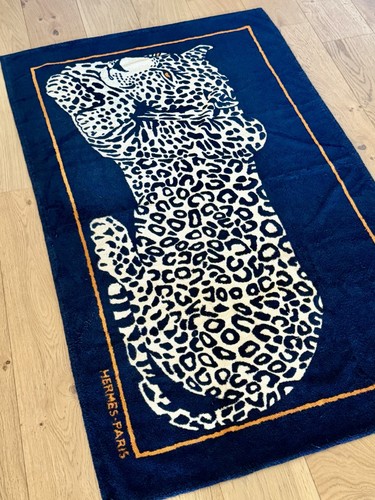 Hermès beach towel blue - beach,