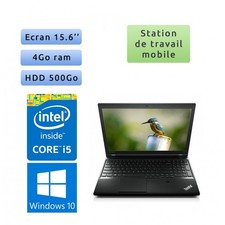 Occasion - Lenovo ThinkPad L540 - Windows 10 - i5 4GB 500GB - 15.6 - Ordinateur 