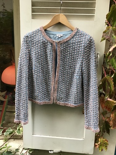 Veste brodée strass - veste,