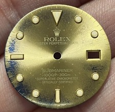 Rolex Tropical Dial Trit For Submariner Date Model Ref 16803 16808 16613 16618