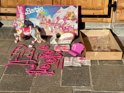 Barbie ski fun carriage - ski,