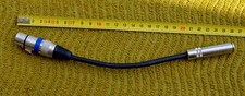 Cable microphone  XLR femelle & Jack femelle  Longueur 0,25m