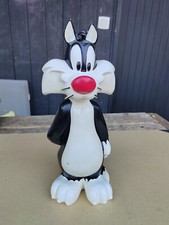 statue sylvestre titi et gros minet 35 cm de hauteur