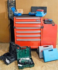 Servante d'atelier à outils, haute qualité avec peinture vernie-TBE-très complet