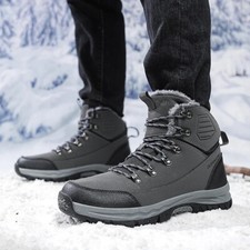 Bottes de montagne en peluche