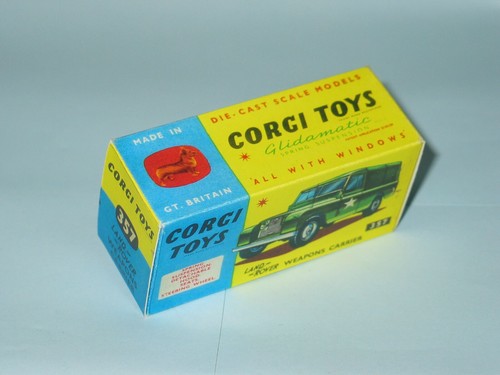 Corgi toys 357 boite - toys,