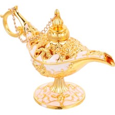  Lampe sculptée en alliage en