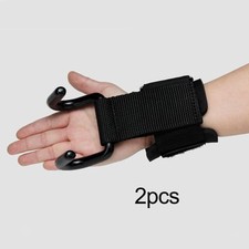 2x crochets de levage de poids soulevant la sangle de poignet pour les