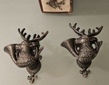  2 patères Cerfs  porte