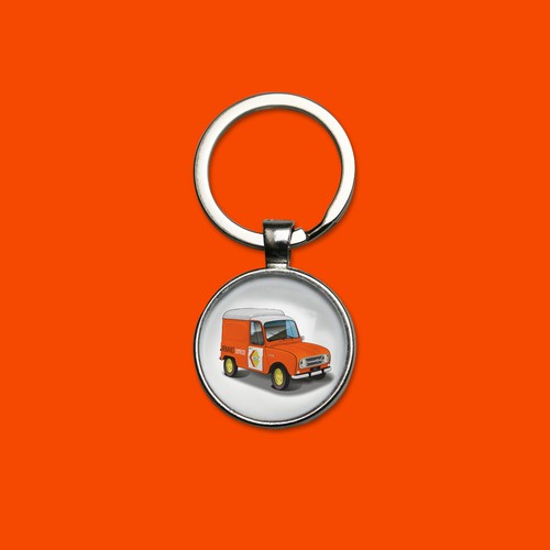 Porte clés fourgonnette - 4l,