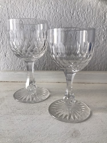 Baccarat anciens verres à - verres,