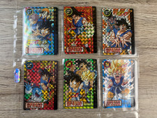 Carte Dragon Ball GT Carddass Part 26 Prism Set 6/6