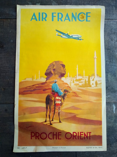 Original vintage poster - original,