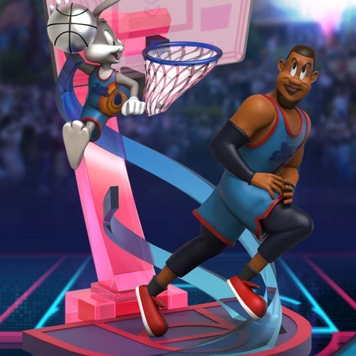 Space jam figurine bugs - space,