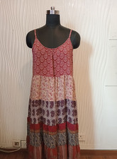 Soie Robe, Été Boho Robes