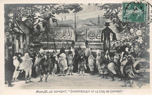 Cpa fantaisie acte - acte, iii