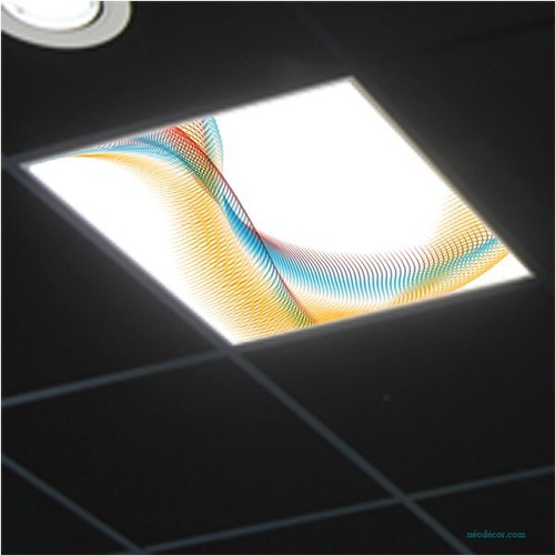 Plafond décoratif diffusant