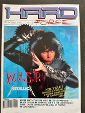 Magazine Hard Force n°11, WASP, Kiss, Alice Cooper, Metallica, Guns n' Roses