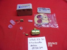 Citroën ID / DS 20 - 21 kit réparation carburateur weber 28 / 36 DM