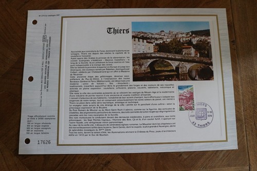 Feuillet cef 1976 premier 1er - 1976,