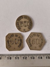 LOT 3 JETONS GRAND CAFE DE