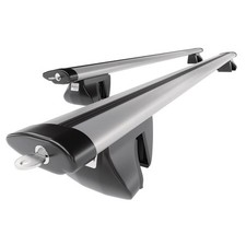 Barres de toit en aluminium pour VW Volkswagen Touran 5p (2003-2014) D argent