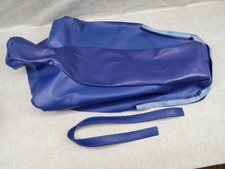 Housse selle bleue - de,