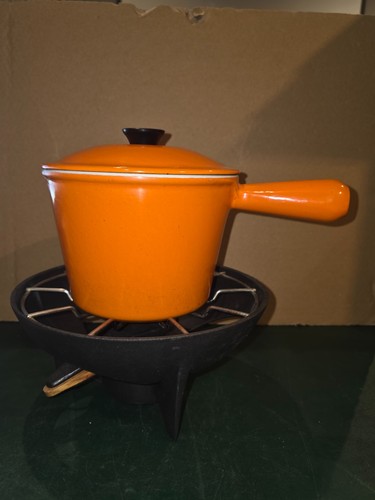 Service fondue creuset - service, à