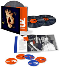 JOHNNY HALLYDAY 70 COFFRET VIE 3 VINYLES + 4 CD + 1 DVD